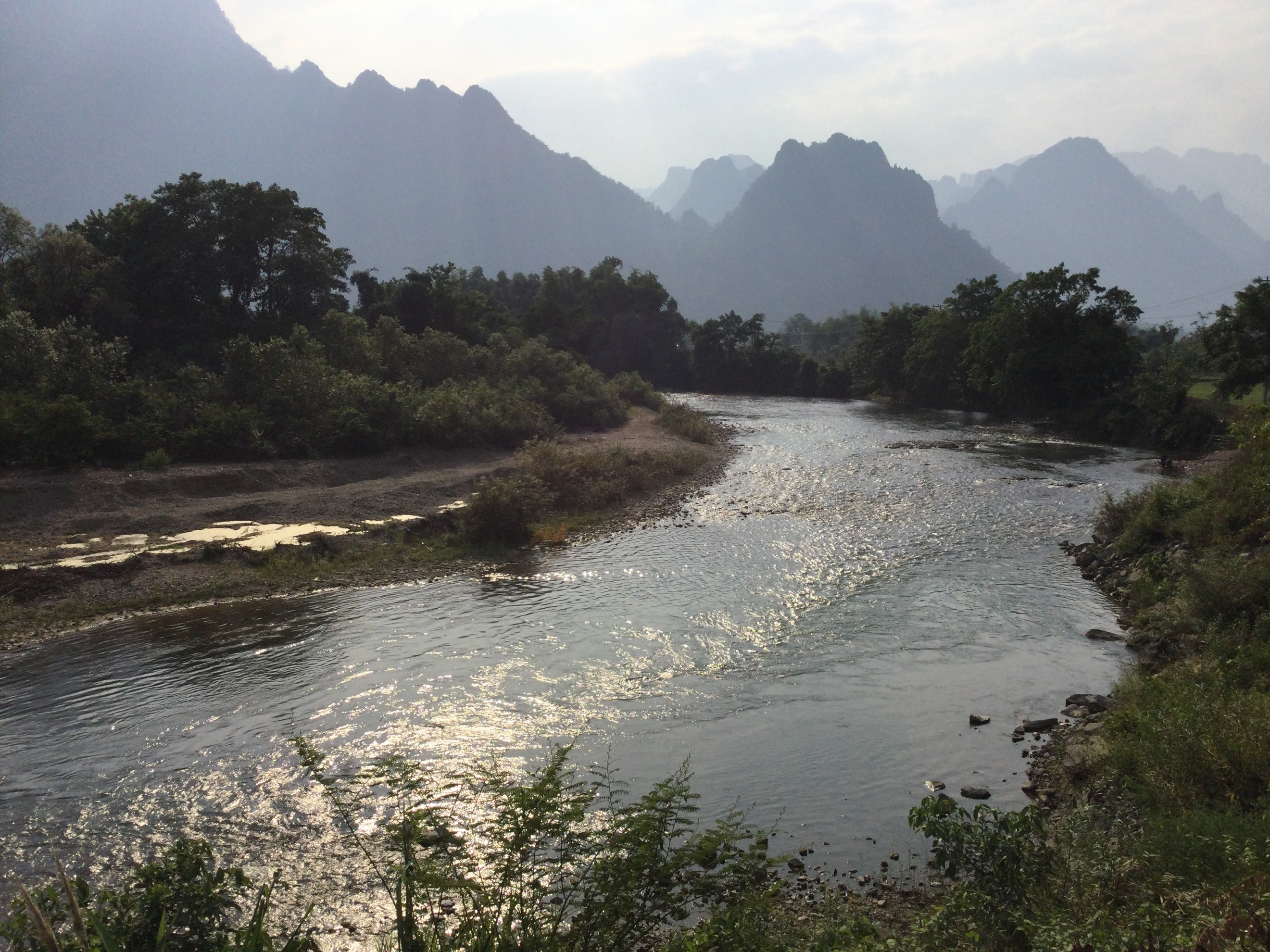 HIKING AND PAINTING IN LAOS