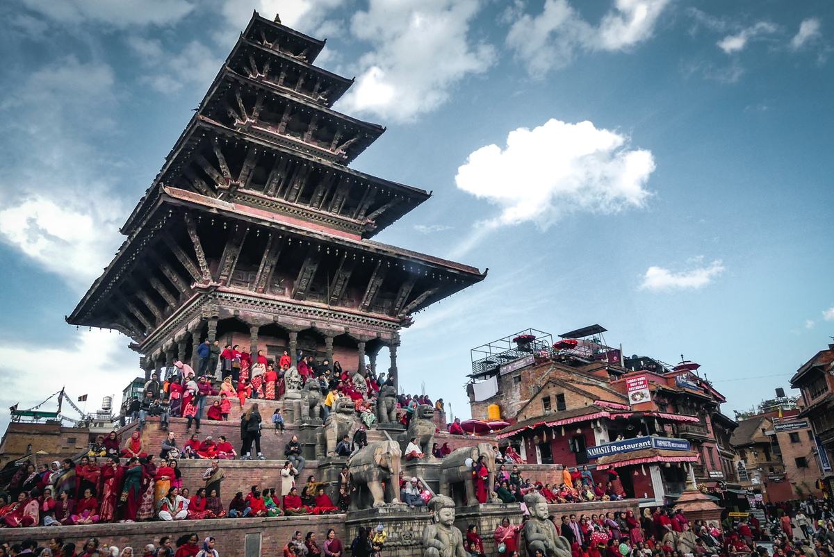 CULTURE AND NATURE ASSOCIATED WITH THE JATRA BISKET FESTIVAL IN BHAKTAPUR
