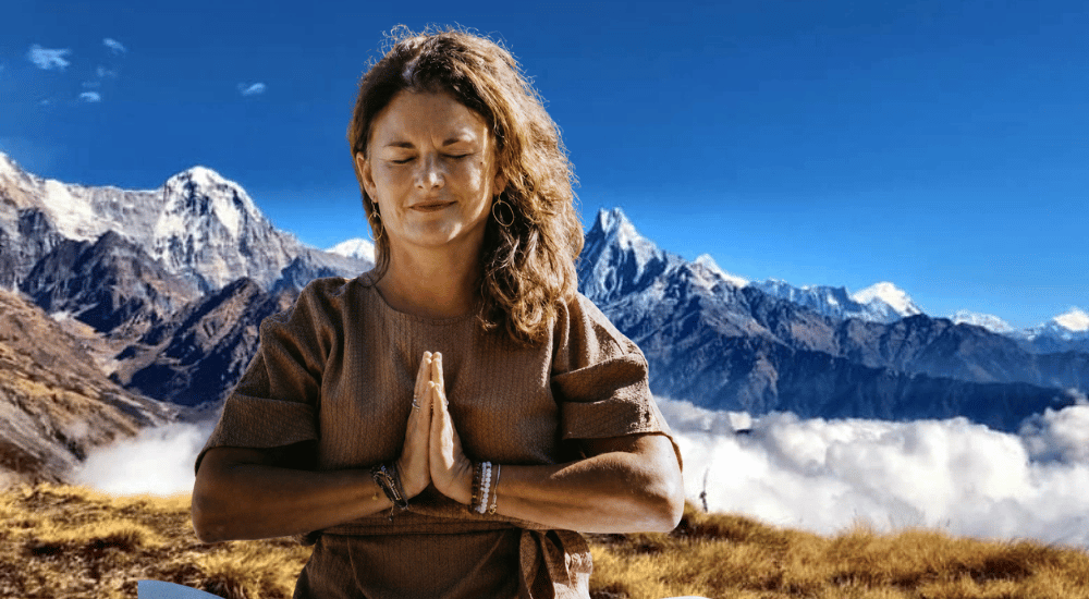 Trek and Yoga in the Annapurnas with Stéphanie Drouet